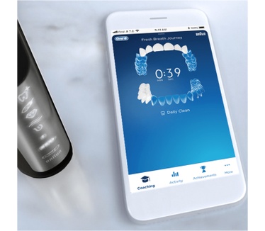 Oral-B Genius X 20100S Luxe Edition Elektrische Tandenborstel Antracietgrijs Powered By Braun