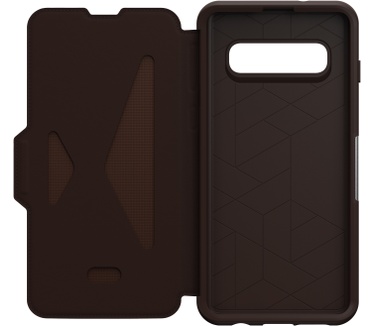 Otterbox Strada Premium Leather Folio Case Samsung Galaxy S10  Bruin