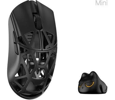 WLmouse Beast X Mini Pro Solid Sides Zwart