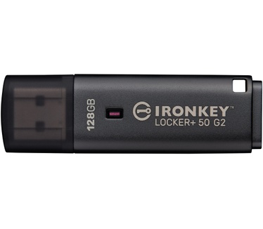Kingston 128GB IronKey Locker Plus 50 G2, FIPS 197, AES-256