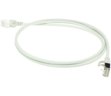 ACT DC7051 CAT6A U/FTP Slimline Patchkabel 1.5M Grijs