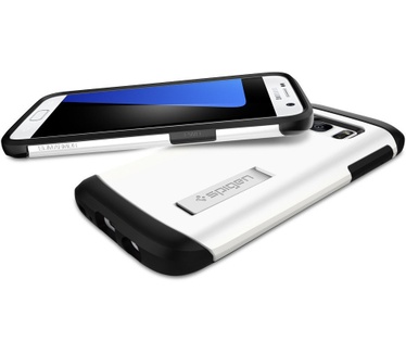 Spigen Slim Armor Samsung Galaxy S7 Case - Shimmery White