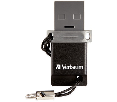 Verbatim Dual Drive OTG/USB 2.0 32GB Zwart