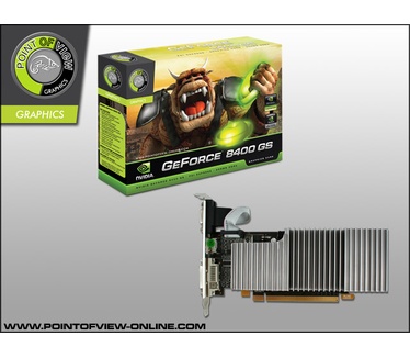 Point of View GeForce 8400 GS GPU