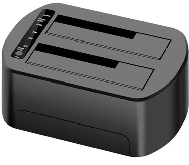 CoreParts MS-CLONER-SATA2.5-3.5 Zwart