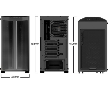 be quiet! PURE BASE 500 FX Black
