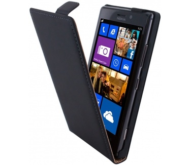 Mobiparts Mobiparts Premium Flip Case Nokia Lumia 925 Black