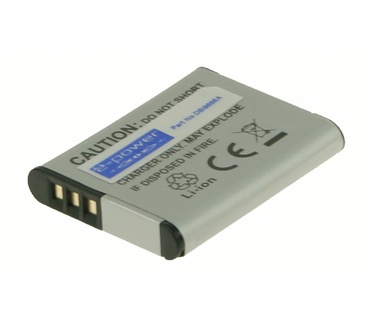 2-Power Digital Camera Battery 3.7V 750mAh