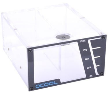 Alphacool Repack Dual Bayres 5,25" Clear