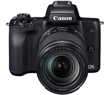 Canon EOS M50 + 18-150mm f/3.5-6.3 Zwart