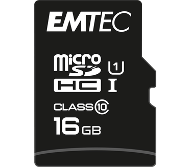 Emtec microSD Class10 Gold+ 16GB