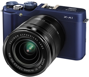 Fujifilm X-A1 + Fujinon XC 16-50mm + XC 50-230mm Blauw