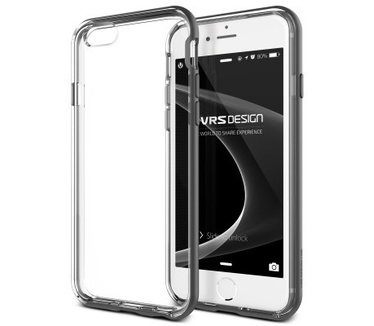 VRS Design Crystal Bumper Apple iPhone 6 Plus / 6s Plus Case - Steel Silver
