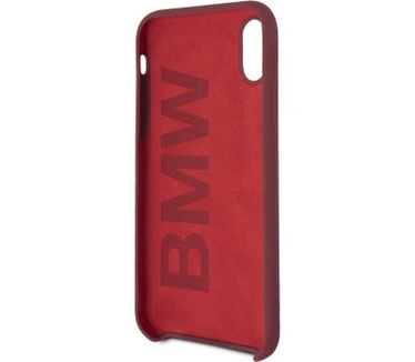 BMW Signature Silicone Case - Apple iPhone X/XS (5.8") - Rood  Rood