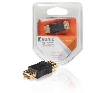 Konig USB A - USB A F/F