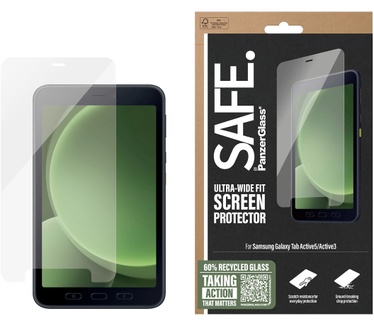 PanzerGlass SAFE. by PanzerGlass® Screen Protector Samsung Galaxy Tab Active5 | Active3 | Ultra-Wide Fit