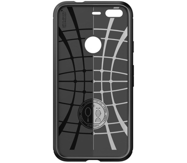 Spigen Rugged Armor Google Pixel Case Zwart