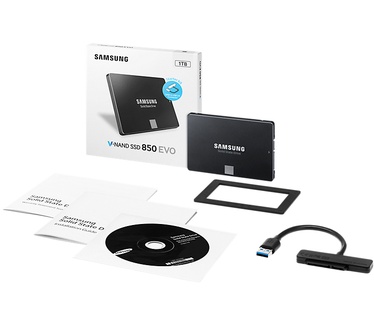 Samsung 850 EVO 1TB (incl. installatiekit)