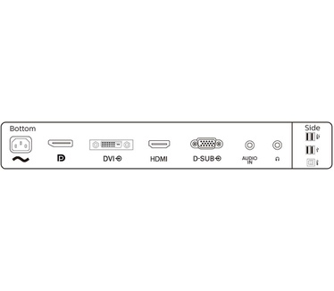 Philips B-line 241B8QJEB/00 Zwart