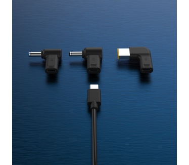j5create JUP1565DCE3A-EN 67W GaN PD USB-C®-minioplader met 3 typen DC-connector - EU