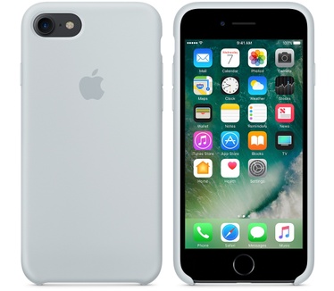 Apple Siliconenhoesje voor iPhone 7 - Nevelblauw