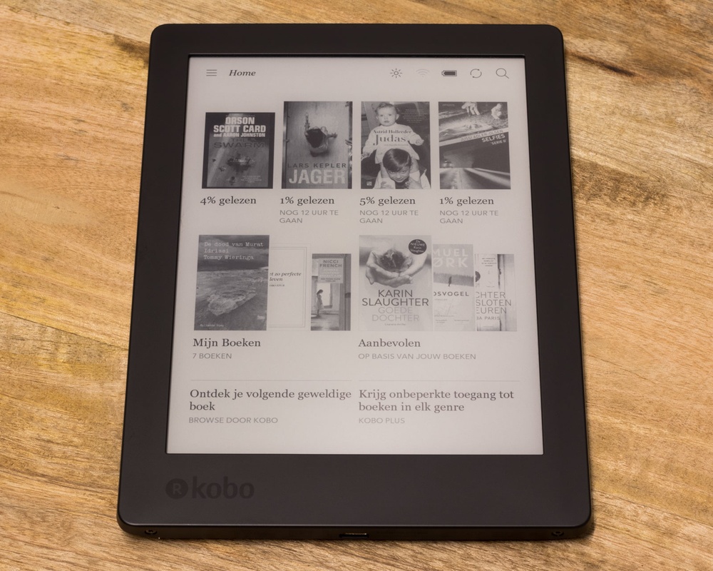 Premiumereaders vergeleken Kobo Aura H2O Edition 2 Review Tweakers
