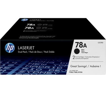 HP CE278AD Zwart 2-pack