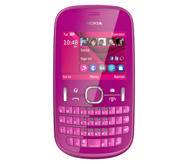Nokia Asha 201 Paars