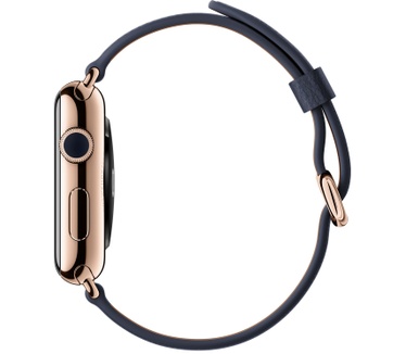 Apple Watch Edition (klassieke rozegouden gesp, 42mm) Blauw (Blauw)