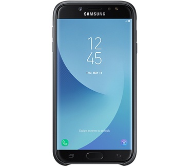 Samsung Galaxy J7 (2017) Dual Layer Cover Zwart
