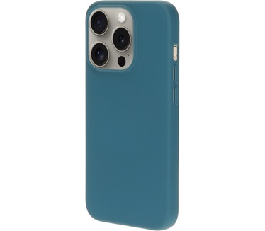 Mobiparts Silicone Cover Apple iPhone 15 Pro Blueberry Blue