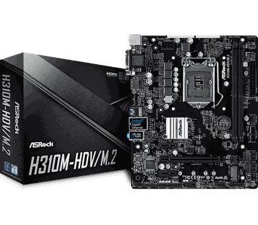 ASRock H310M-HDV/M.2 (90-MXB720-A0UAYZ)