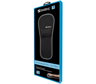 Sandberg Mousepad with Wrist + Arm Rest