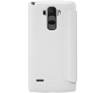 Nillkin Sparkle S-View Book Case LG G Stylo / G4 Stylus - Wit