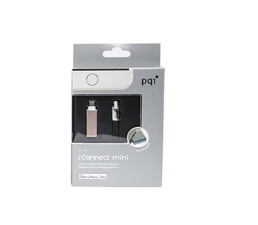 PQI iConnect Mini 64GB Rosé Goud
