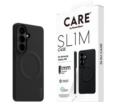 PanzerGlass CARE™ by PanzerGlass® SL1M Case Black w. Qi Samsung Galaxy S26