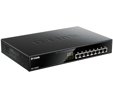 D-Link 8 Port Desktop Switch with 8 PoE Ports