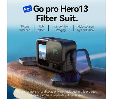 Telesin Lens Filter Kit GoPro Hero 13 - CPL+ND8/16/32/64