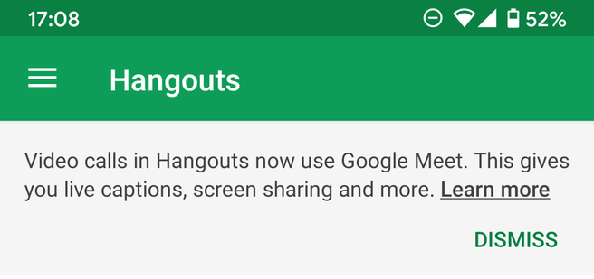 Hangouts Groepen