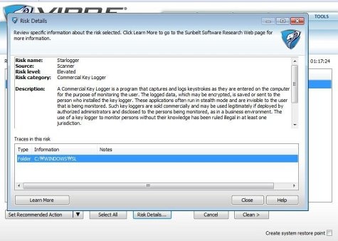 Vipre Starlogger