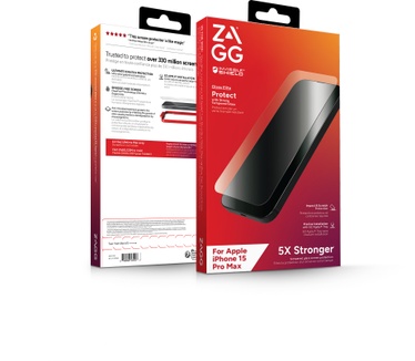 Zagg Glass Elite (iPhone 15 Pro Max)