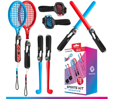Oniverse Pack de 12 accessoires pour Nintendo Switch