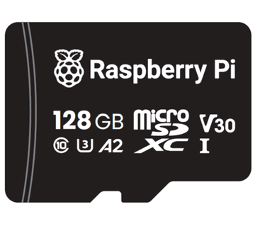 Sandisk Officiële Raspberry microSD kaart 128GB + Raspberry Pi OS