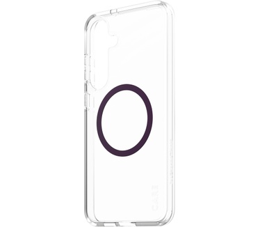 PanzerGlass CARE by PanzerGlass® Flagship Case Transparent Urban Combat w. Plum Purple Qi Compatible Samsung Galaxy S25+