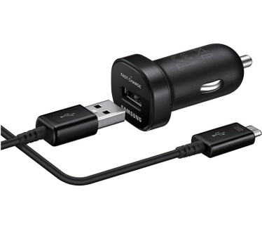 Samsung Adaptive Fast Charging USB 2.0 Autolader met micro-USB-kabel
