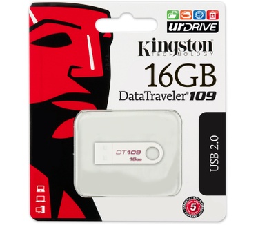 Kingston DataTraveler 109 16GB Wit