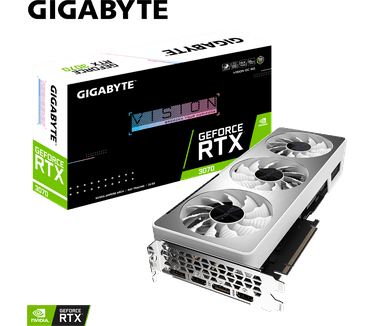 Gigabyte GeForce RTX 3070 Vision OC 8G (rev. 2.0, LHR)