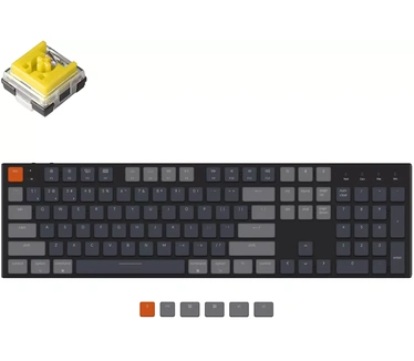 Keychron K5 Ultra-Slim Wireless (RGB backlight Aluminum body Keychron mechanical hot swap Banana switch, Qwerty US)
