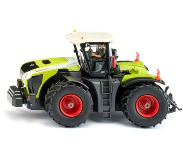 Siku Claas Xerion 5000 TRAC VC-tractor met speciale opdruk voor het 25-jarig jubileum van het model groen metaal,kunststof 1:32 op afstand bestuurbaar zonder afstandsbedieningsmodule besturing via Blu